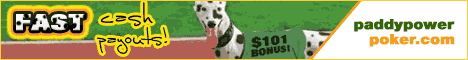 Paddy Power Poker - top Irish Poker site