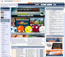 Centrebet has a sleek and easy to use  web site