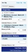 Its easy to bet at Coral Bookmaker