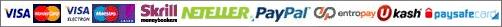 Popular payment methods at Paddy Power bookmaker
