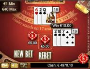 A good selection of casino games awaits you