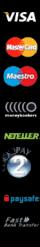 Popular payment methods at Bodog - contact them for others or check online