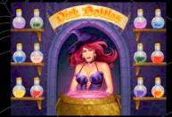 Lucky Witch slot, lots of bonus game action