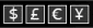 Play casino games in your own currency - Yen, Euro, GBP or USD