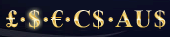 Play in your choice of currency - Canadian Dollars, Pounds Sterling, Euros, US or Australiab Dollars