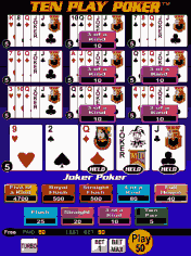 Stylish videopoker at Paddy Power Irish casino