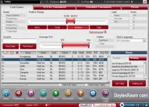 Poker room lobby at Doyles Room - click to visit this poker site now