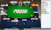 Poker table options with avatars and larger chat box