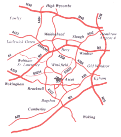 How to get to Ascot race track