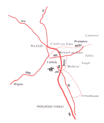 How to get to Carlisle race track