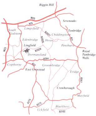 How to get to Lingfield race track
