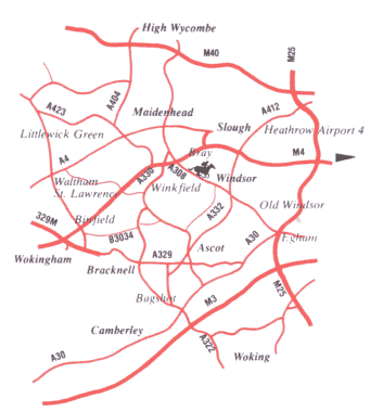 How to get to Windsor Racecourse