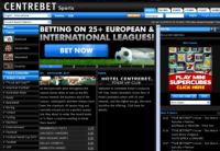 Stylish if a little dark sports betting web site