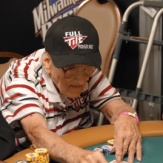 Jack Ury rakes in his chips early on.