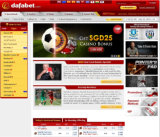 The Dafabet Home Page - click this image to visit it for yourself...