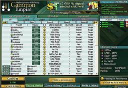 Check out the Gammon Empire lobby for the latest backgammon action