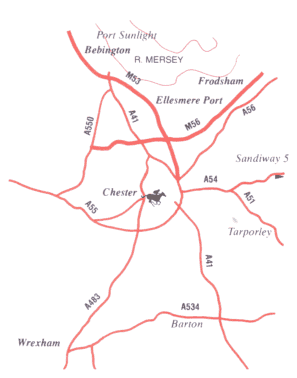 How to get to Chester racecourse