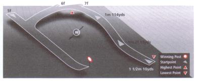 Circuit at Epsom Racecourse