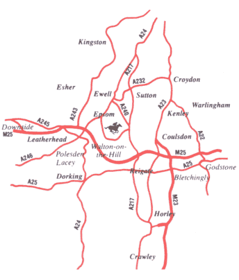 How to get to Epsom Racecourse