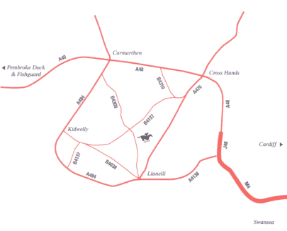 How to get to Ffos Las Racecourse
