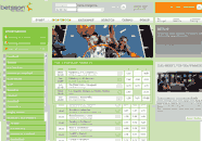 Betsson has a fresh green look and lots of betting action - click to visit Betsson Sports 